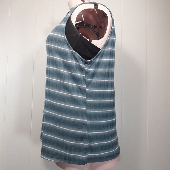 NWT Arizona Jean company striped tank top size 2x - Picture 5 of 9